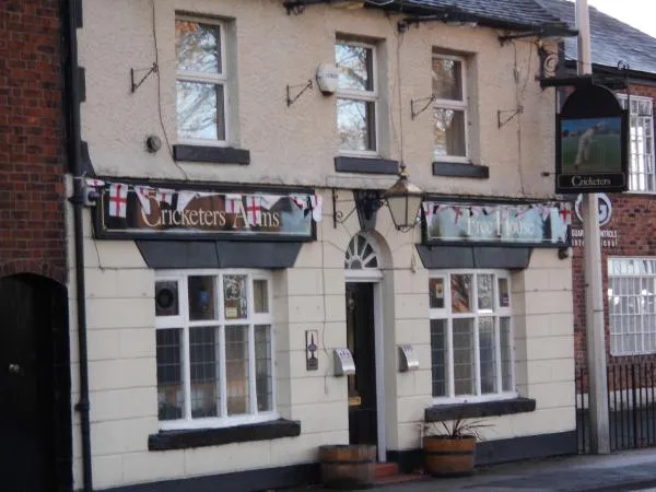 Cricketers Arms pub Sandbach