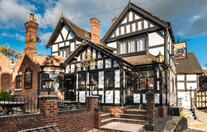 The Lower Chequer historic pub Sandbach