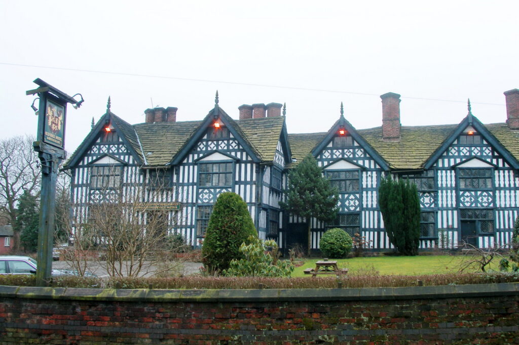 The Old Hall pub Sandbach historic building